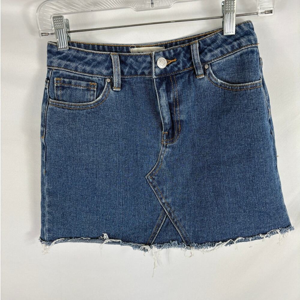 PacSun Blue Denim Mini Skirt Size 24
